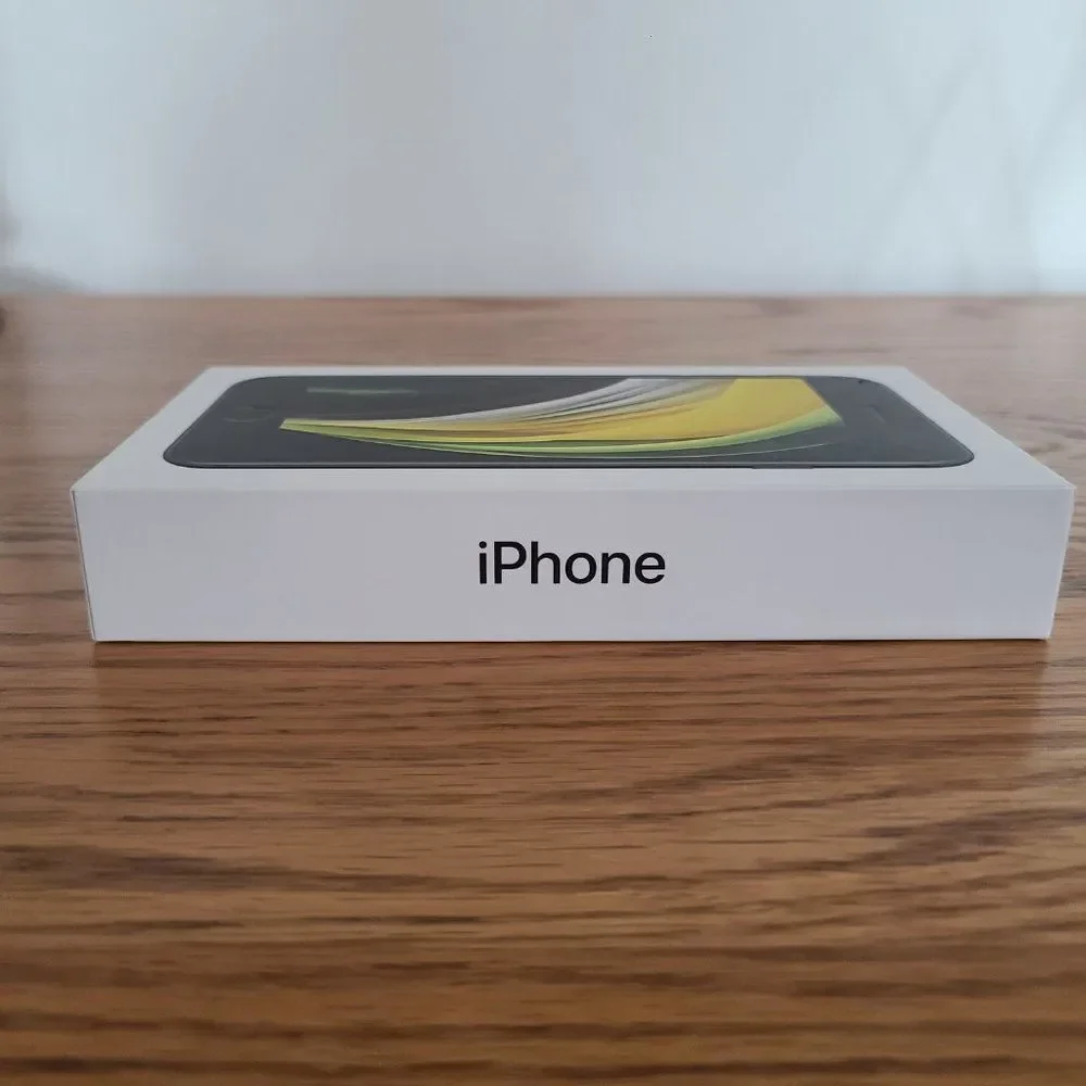 Authentic Replacement BOX ONLY For Apple iPhone SE - Black - 64GB - BOX ONLY